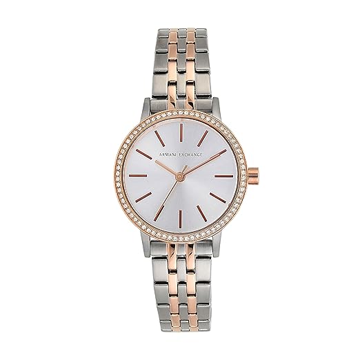 armani exchange womens 30 mm lola silver dial stainless steel analog watch ax5542 armani exchange womens 30 mm lola silver dial stainless steel analog watch ax5542