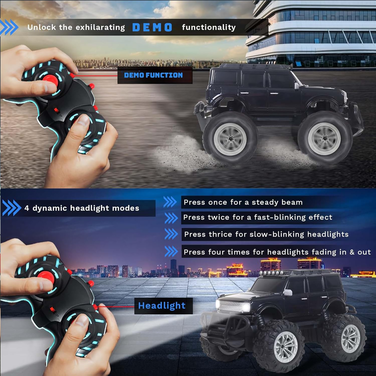 popsugar off roader rc monster truck | rechargeable | 2.4ghz remote | usb c popsugar off roader rc monster truck | rechargeable | 2.4ghz remote | usb c